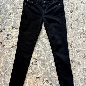 JCrew Women’s Toothpick Ankle Jeans - Black Size 26